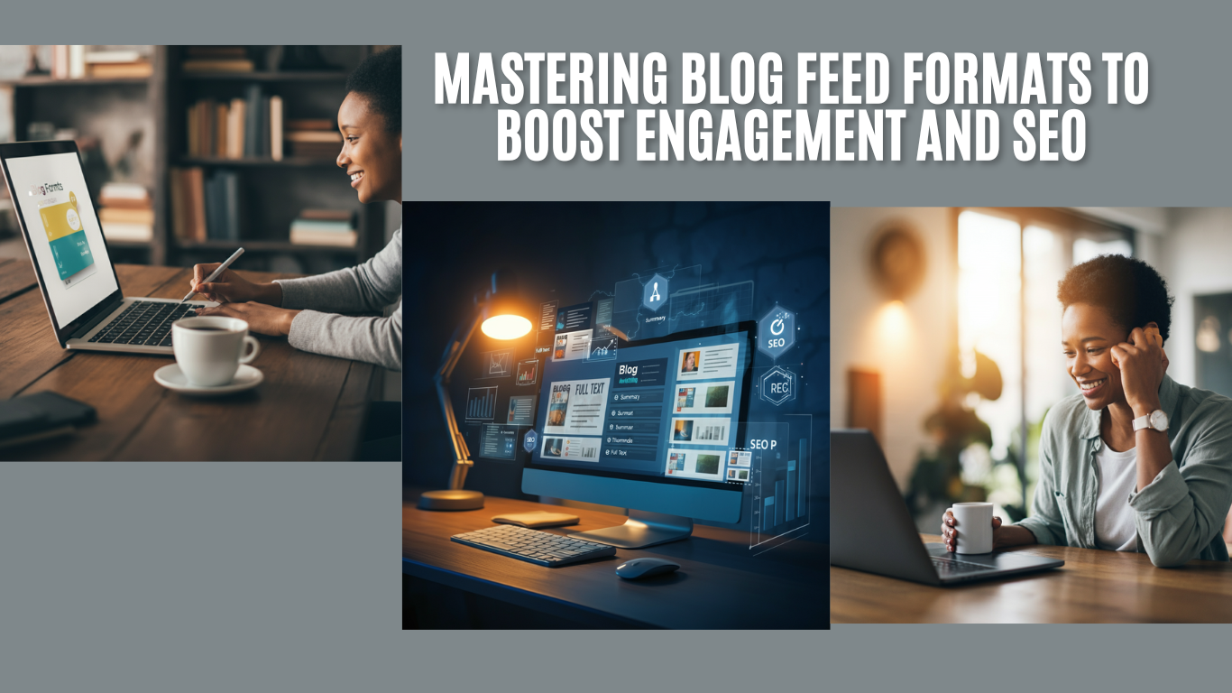 Blog Feed Formats 101 for Engagement & SEO