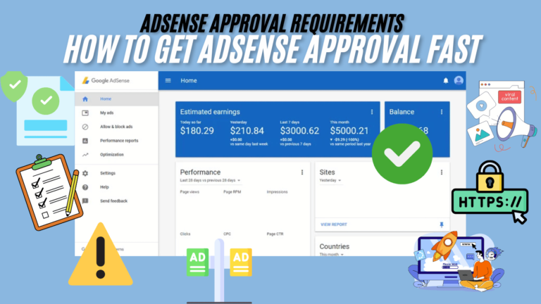 AdSense Approval Requirements